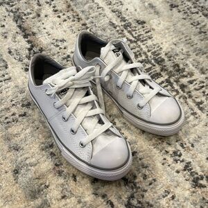 Brand new white converse all stars